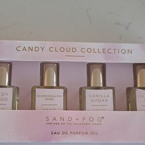 4pk SAND+FOG Candy Cloud Collection Eau de Parfum Oil - New
